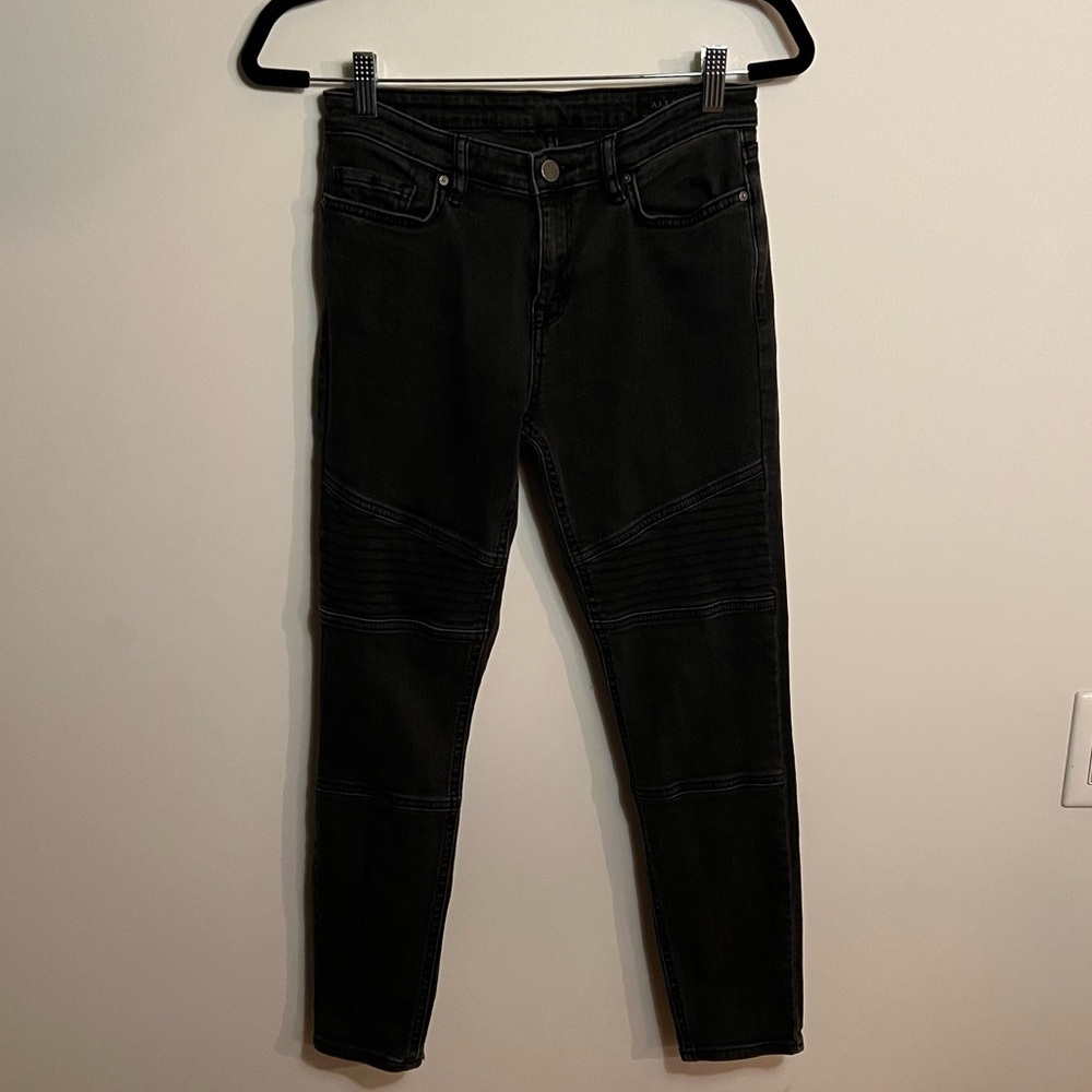 All Saints Black Denim Jean Pants W27